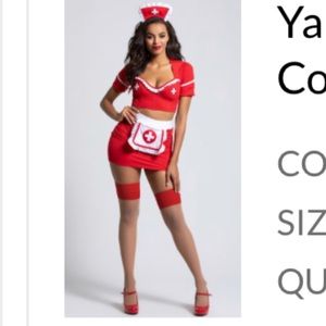 Halloween sexy nurse costume